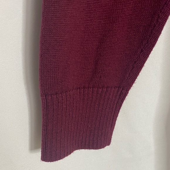 Style & Co. Burgundy Cowl Neck Sweater - Picture 10 of 10